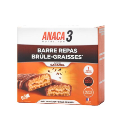 Anaca3 Barres repas Brûle-graisses caramel - 6 barres