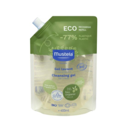Mustela Eco Recharge Gel lavant corps et cheveux BIO - 400 ml