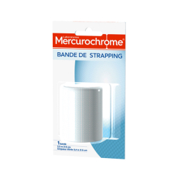 Mercurochrome bande de strapping