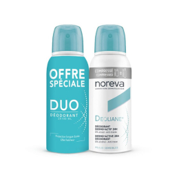 Noreva Deoliane Dédorant Spray Dermo-Actif 24h - 2 x 100 ml