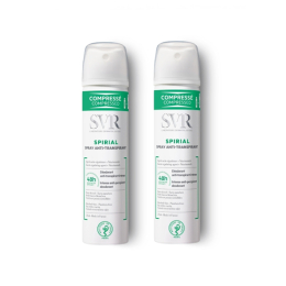 SVR Spirial spray anti-transpirant - 2x75ml