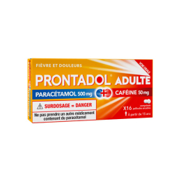 Prontadol 500 mg/50 mg - 16 comprimés