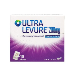 Ultra Levure 200 mg - 10 gélules