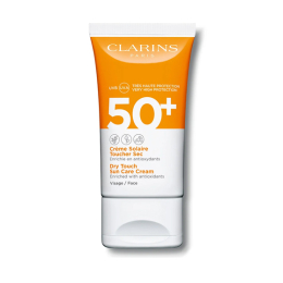 Clarins crème solaire toucher sec visage UVA/UVB SPF50+ - 50ml