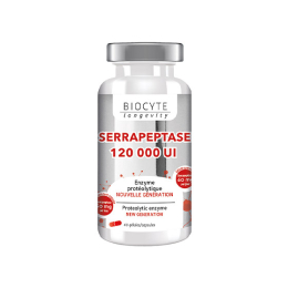 Longevity Serrapeptase - 60 gélules