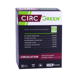 Synactifs Circgreen circulation BIO - 30 gélules