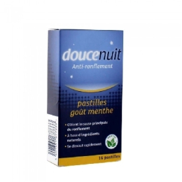 Douce nuit anti ronflement double action 16 pastilles