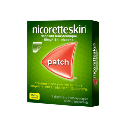 NicoretteSkin 15mg/16H - 7 patchs