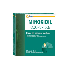 Minoxidil Cooper 5% - 3x60ml