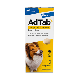 AdTab 900 mg - 3 comprimés à croquer