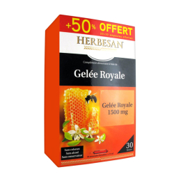 Herbesan Gelée Royale 1500 mg - 20 ampoules + 10 OFFERTES