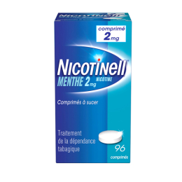 Nicotinell Comprimés Menthe 2mg - 96 comprimés à sucer