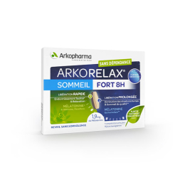 Arkopharma Arkorelax sommeil fort 8H - 15 comprimés