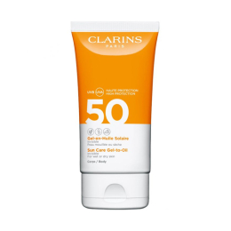 Clarins gel-en-huile solaire SPF50 - 150ml