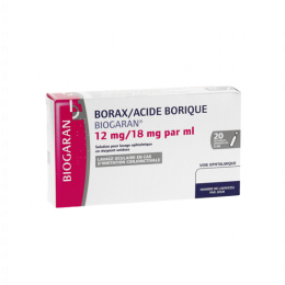 Biogaran Borax/Acide borique Biogaran  - 20 unidoses