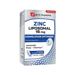 Forté Pharma Zinc Liposomal 15 mg - 60 gélules