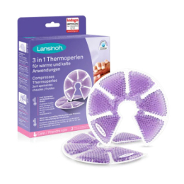 Lansinoh Compresses Thermoperles 3 en 1 apaisantes chaud / froid - 2 compresses