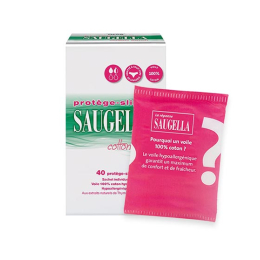 Saugella Cotton Touch Protège-slips - 40 protège-slips