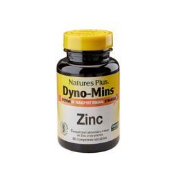 Nature's Plus Dyno-Mins Zinc - 30 comprimés