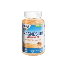 Magnésium Vitamine B6 Goût Abricot - 45 gommes