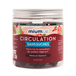 Mium Lab Circulation Sans Sucre - 42 gummies