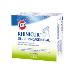 Rhinicur Sel de rinçage nasal - 20 sachets