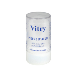 Vitry déodorant pierre d'Alun 100% naturel - 120g