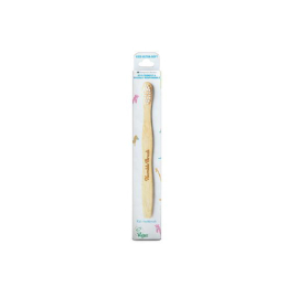 The humble brosse à dents en bambou blanche pour enfant