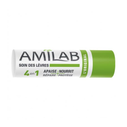 Amilab stick à lèvre soin 4 en 1 - 4,7g