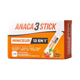 Anaca3 Stick Minceur 12 en 1 - 14 sticks
