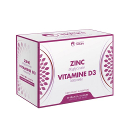 Prescription Nature Zinc Vitamine D3 - 30 gélules