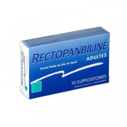Rectopanbiline - 10 Suppositoires adulte