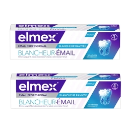 Elmex Blancheur-Email Dentifrice - 2x75ml