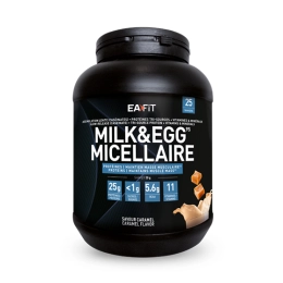 Milk & egg micellaire saveur caramel - 750 g