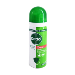 Dettol Spray désinfectant 2 en 1 - 50ml