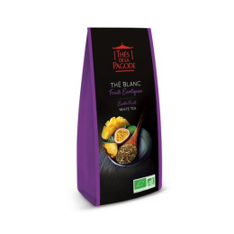 Thés de la Pagode thé blanc fruits exotiques BIO - 100g