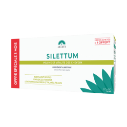 Jaldes Silettum croissance cheveux - 3 x 60 gélules