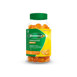Berocca Immunité Orange - 60 gommes