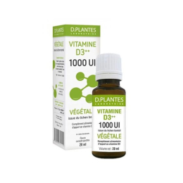 D.Plantes Vitamine D3++ végétale 1000 UI - 20ml