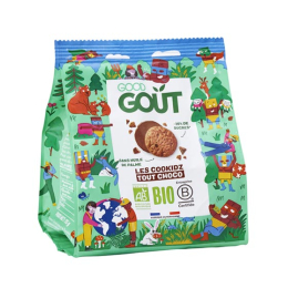 Good Goût Biscuits BIO Mini-Cookidz nappés tout chocolat - 115g