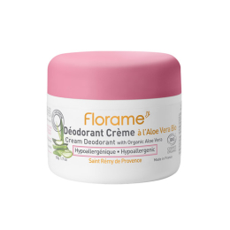 Florame déodorant crème hypoallergénique BIO - 50g