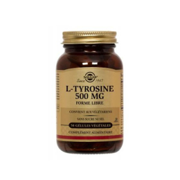 Solgar L-Tyrosine 500mg - 50 gélules
