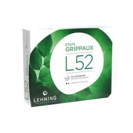 Lehning L52 États grippaux - 60 comprimés orodispersibles