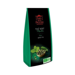 Thés de la Pagode thé vert à la menthe BIO - 100g