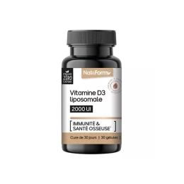 Vitamine D3 Liposomale 200UI - 30 gélules