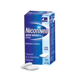 Nicotinell Gomme Menthe 4mg - 96 gommes à mâcher