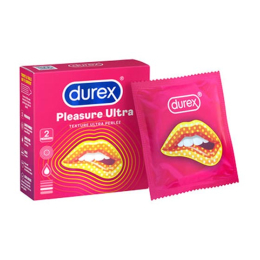Durex Préservatif Pleasure Ultra - 2 préservatifs
