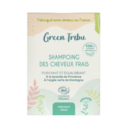 Green Tribu  Shampoing Solide Cheveux Frais - 95g