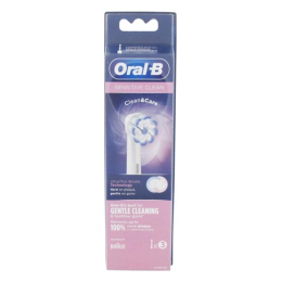 Oral-B Lot de 3 brossettes Sensitive Clean