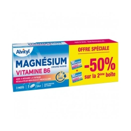 Magnésium Vitamine B6 - 2x45 comprimés